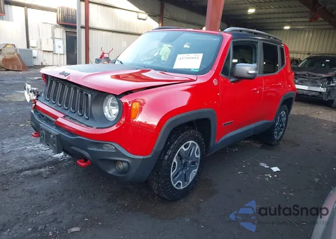 2015 Jeep Renegade Trailhawk from USA, damaged, VIN ZACCJBCT1FPC10640